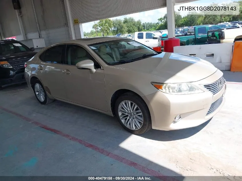 2013 Lexus Es 350 VIN: JTHBK1GG8D2078143 Lot: 40479158