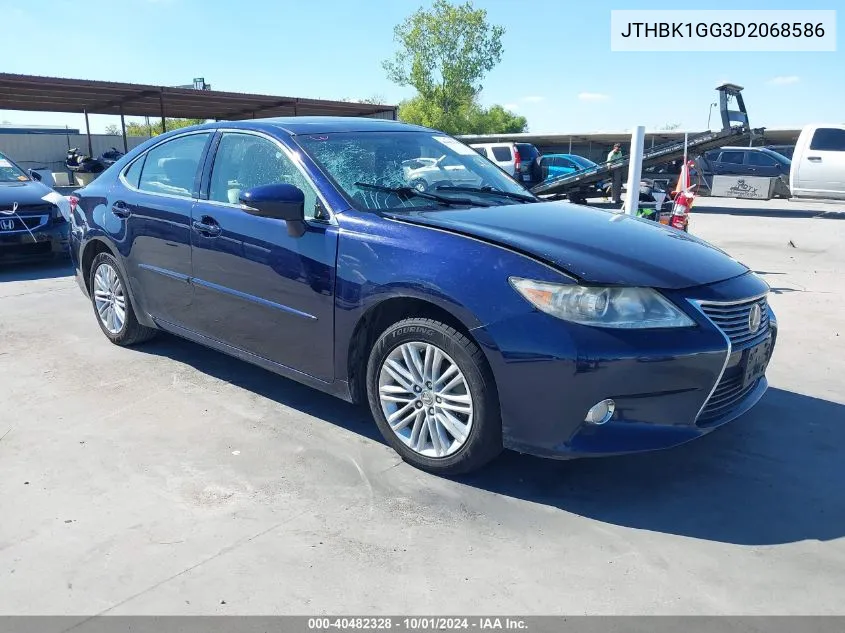 JTHBK1GG3D2068586 2013 Lexus Es 350