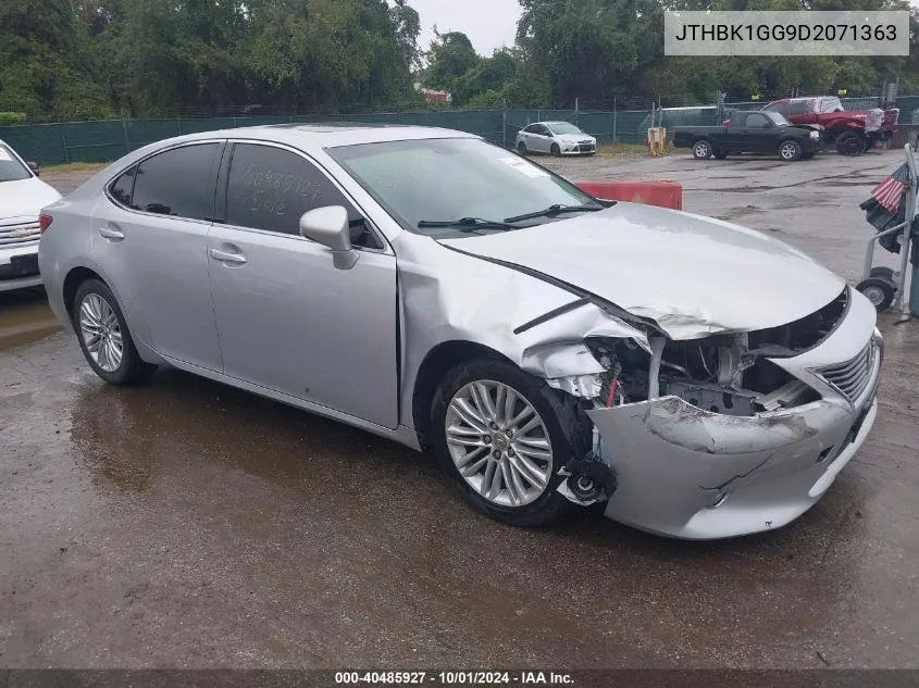 2013 Lexus Es 350 VIN: JTHBK1GG9D2071363 Lot: 40485927