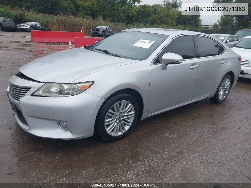 2013 Lexus Es 350 VIN: JTHBK1GG9D2071363 Lot: 40485927