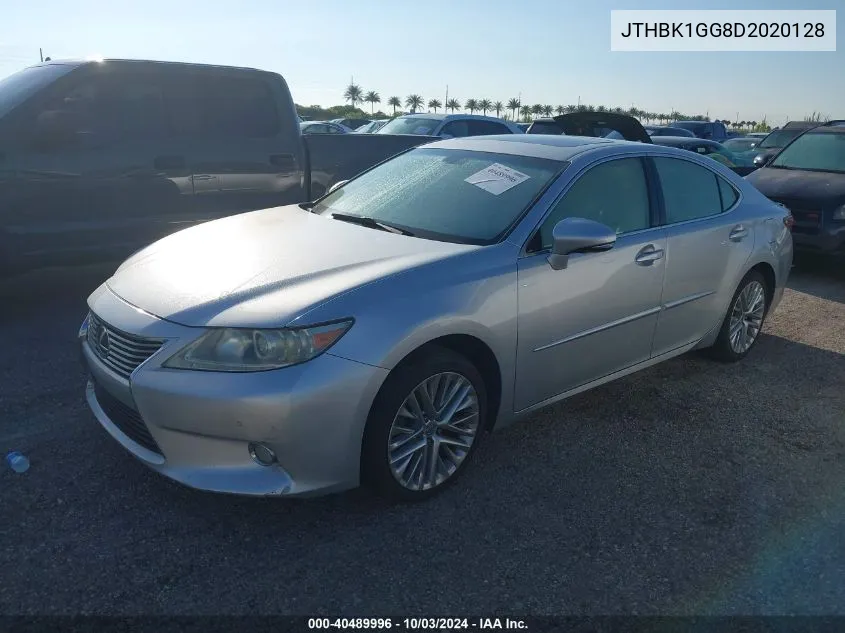 JTHBK1GG8D2020128 2013 Lexus Es 350