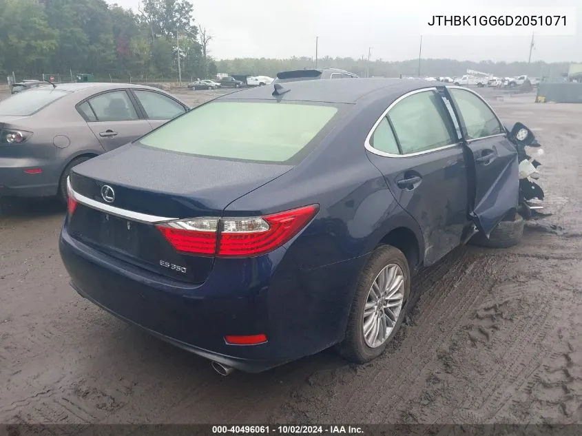 JTHBK1GG6D2051071 2013 Lexus Es 350