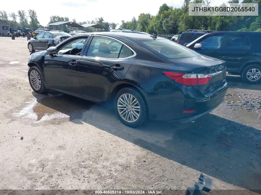 2013 Lexus Es 350 VIN: JTHBK1GG8D2065540 Lot: 40509314