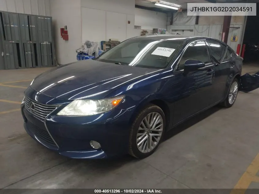 2013 Lexus Es 350 VIN: JTHBK1GG2D2034591 Lot: 40513296