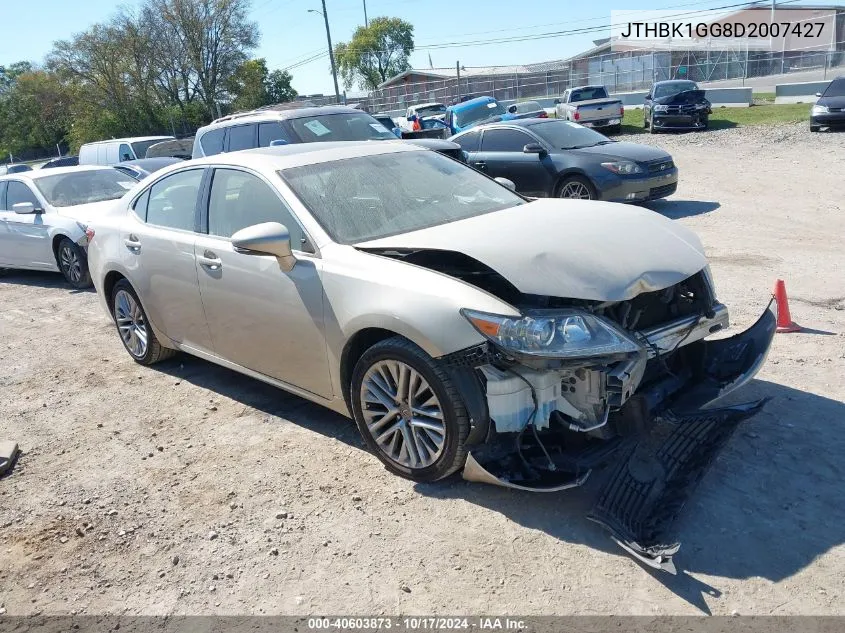 2013 Lexus Es 350 VIN: JTHBK1GG8D2007427 Lot: 40603873