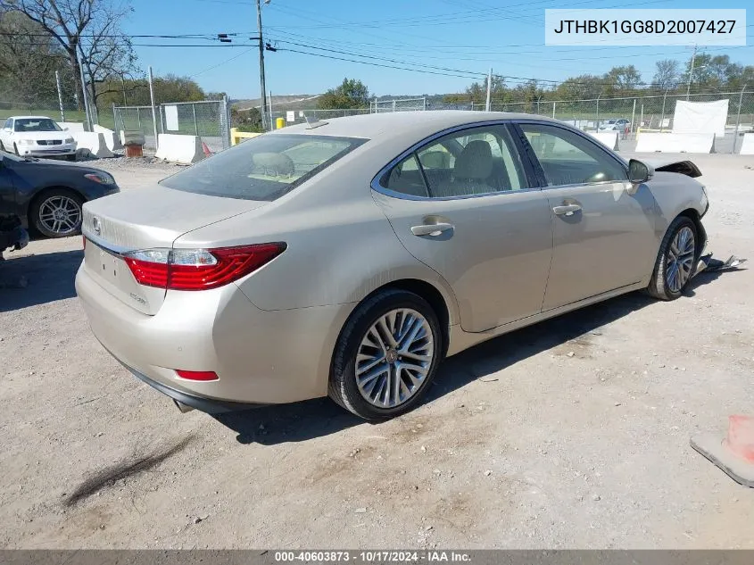 2013 Lexus Es 350 VIN: JTHBK1GG8D2007427 Lot: 40603873