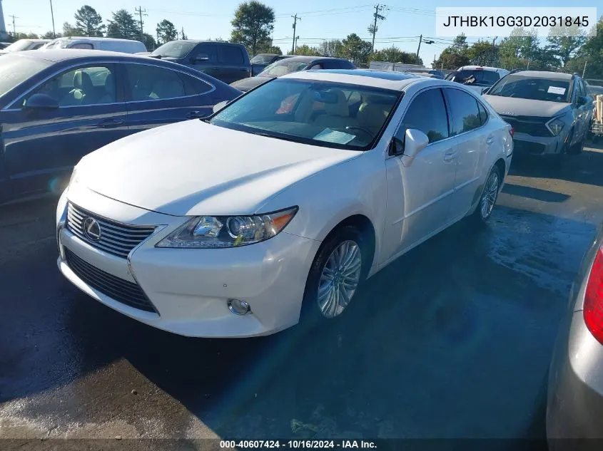 2013 Lexus Es 350 VIN: JTHBK1GG3D2031845 Lot: 40607424