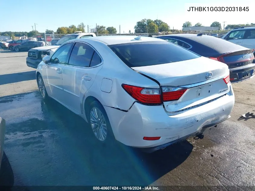 2013 Lexus Es 350 VIN: JTHBK1GG3D2031845 Lot: 40607424