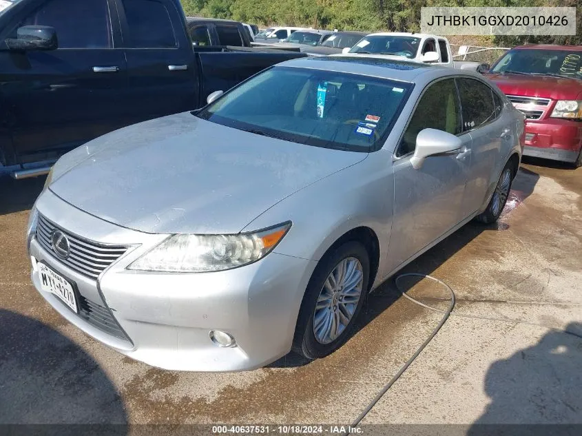 2013 Lexus Es 350 VIN: JTHBK1GGXD2010426 Lot: 40637531