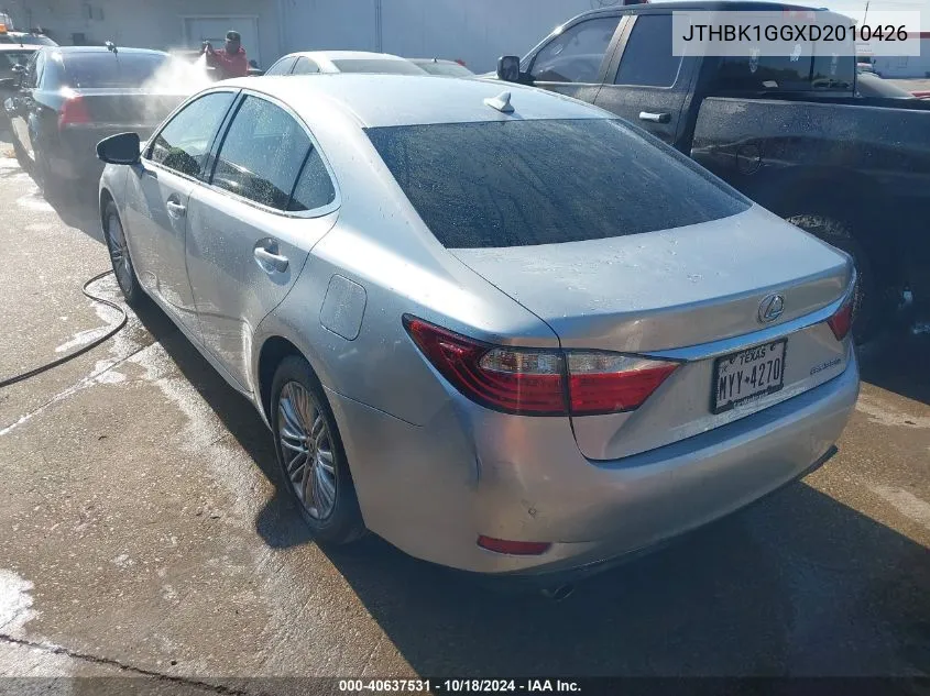 2013 Lexus Es 350 VIN: JTHBK1GGXD2010426 Lot: 40637531