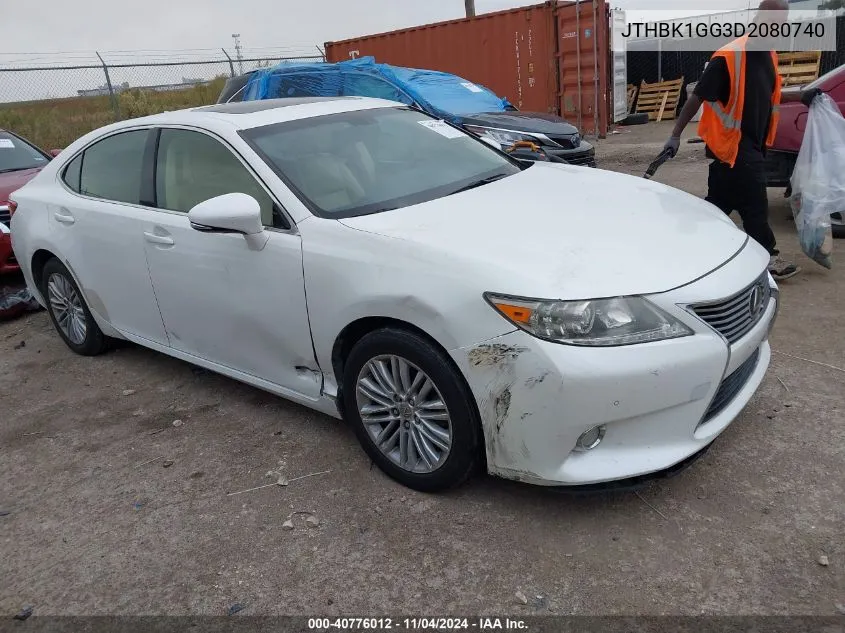 JTHBK1GG3D2080740 2013 Lexus Es 350