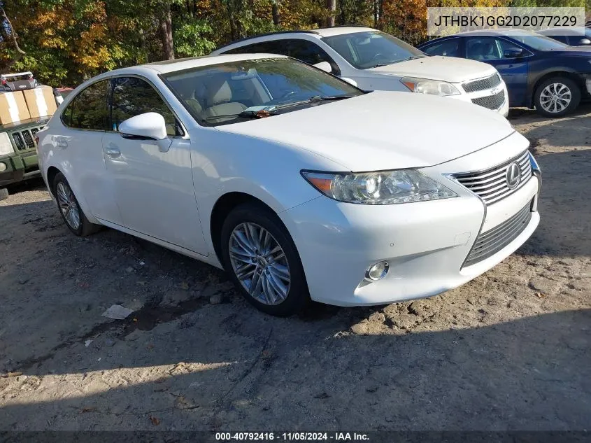 2013 Lexus Es 350 VIN: JTHBK1GG2D2077229 Lot: 40792416