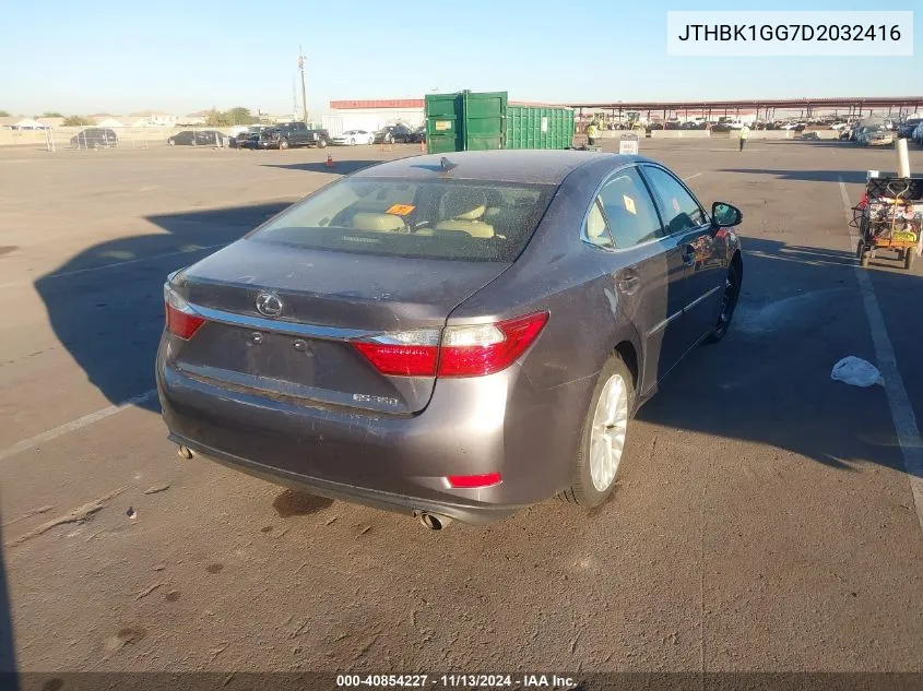 JTHBK1GG7D2032416 2013 Lexus Es 350