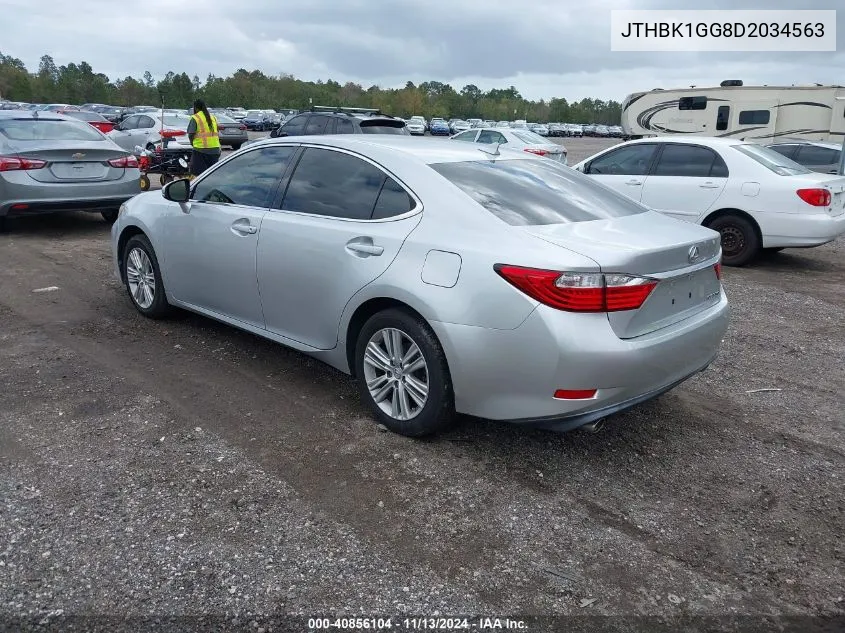 2013 Lexus Es 350 VIN: JTHBK1GG8D2034563 Lot: 40856104