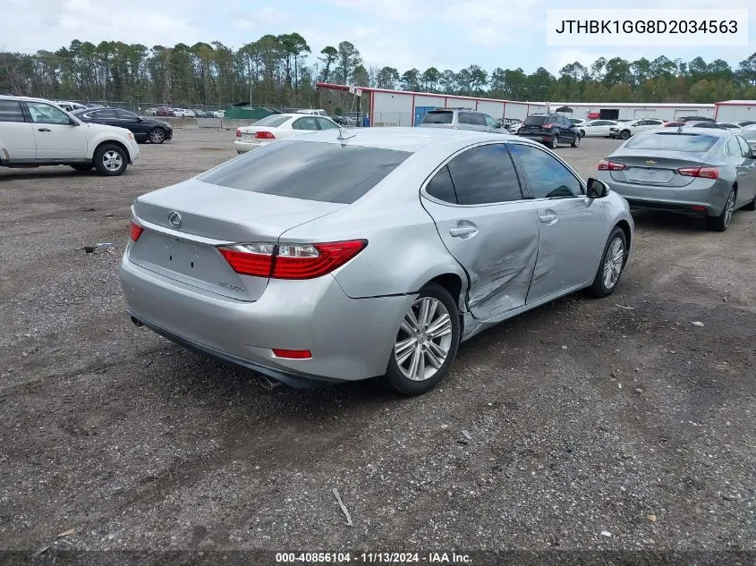 2013 Lexus Es 350 VIN: JTHBK1GG8D2034563 Lot: 40856104