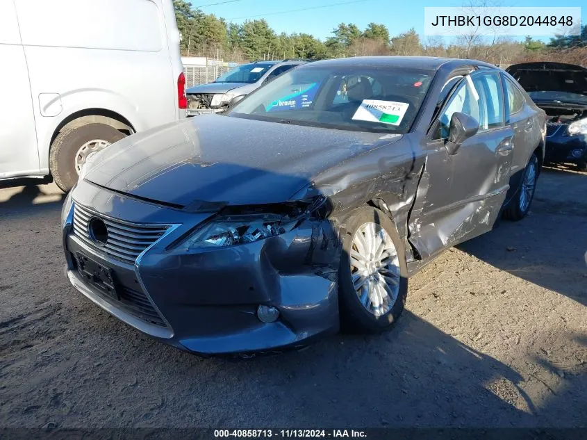 2013 Lexus Es 350 VIN: JTHBK1GG8D2044848 Lot: 40858713