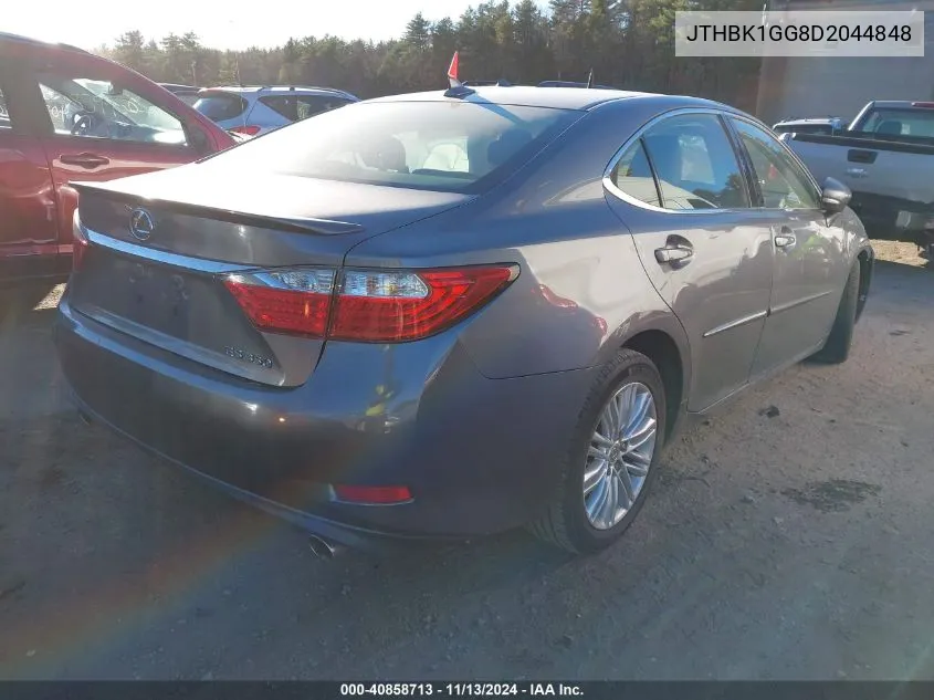 2013 Lexus Es 350 VIN: JTHBK1GG8D2044848 Lot: 40858713