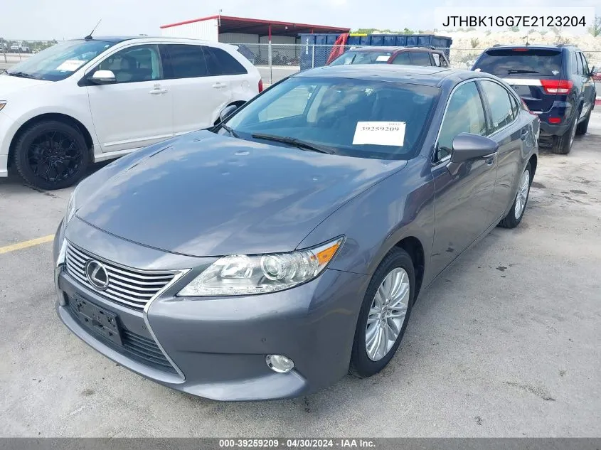 JTHBK1GG7E2123204 2014 Lexus Es 350