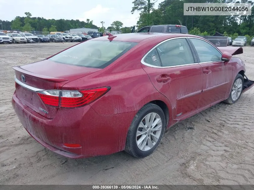 2014 Lexus Es 300H VIN: JTHBW1GG0E2044056 Lot: 39366139