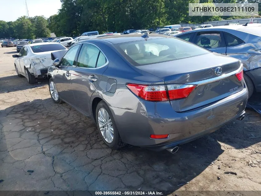 2014 Lexus Es 350 VIN: JTHBK1GG8E2111109 Lot: 39555842