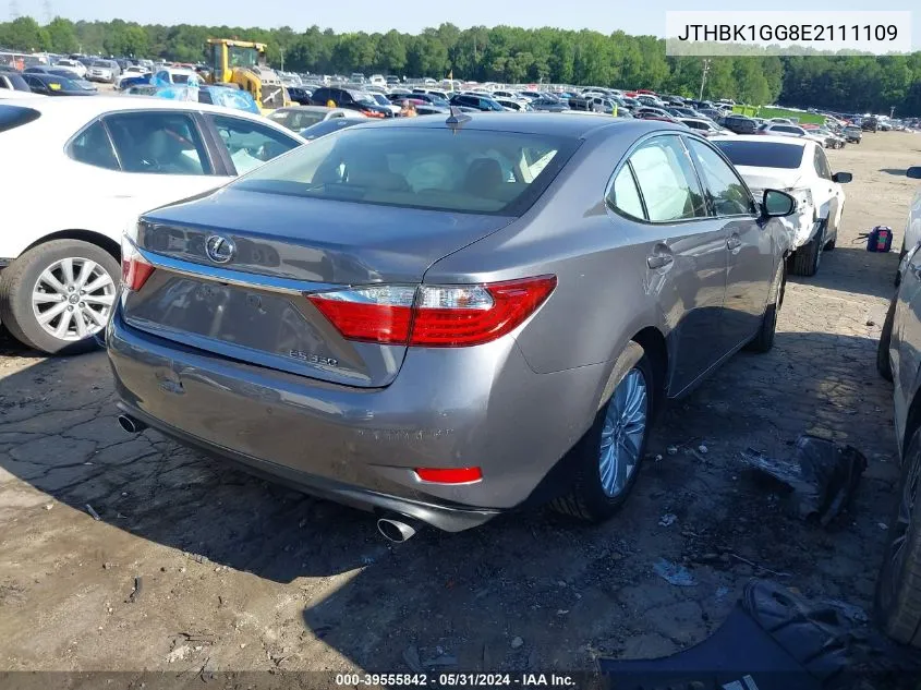 JTHBK1GG8E2111109 2014 Lexus Es 350