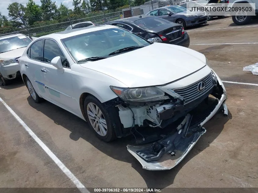 2014 Lexus Es 350 VIN: JTHBK1GGXE2089503 Lot: 39706352