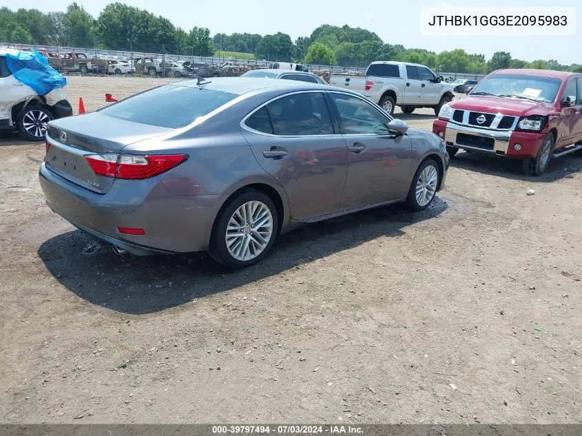 JTHBK1GG3E2095983 2014 Lexus Es 350