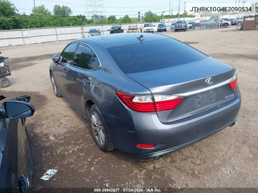 2014 Lexus Es 350 VIN: JTHBK1GG4E2090534 Lot: 39942077