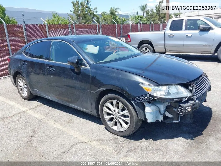 2014 Lexus Es 300H VIN: JTHBW1GG9E2053967 Lot: 39971707