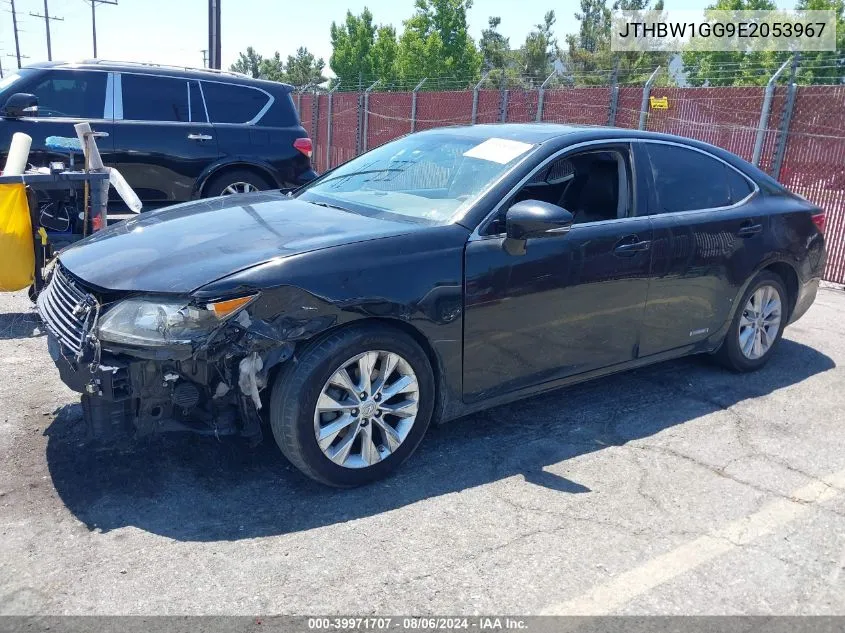 2014 Lexus Es 300H VIN: JTHBW1GG9E2053967 Lot: 39971707