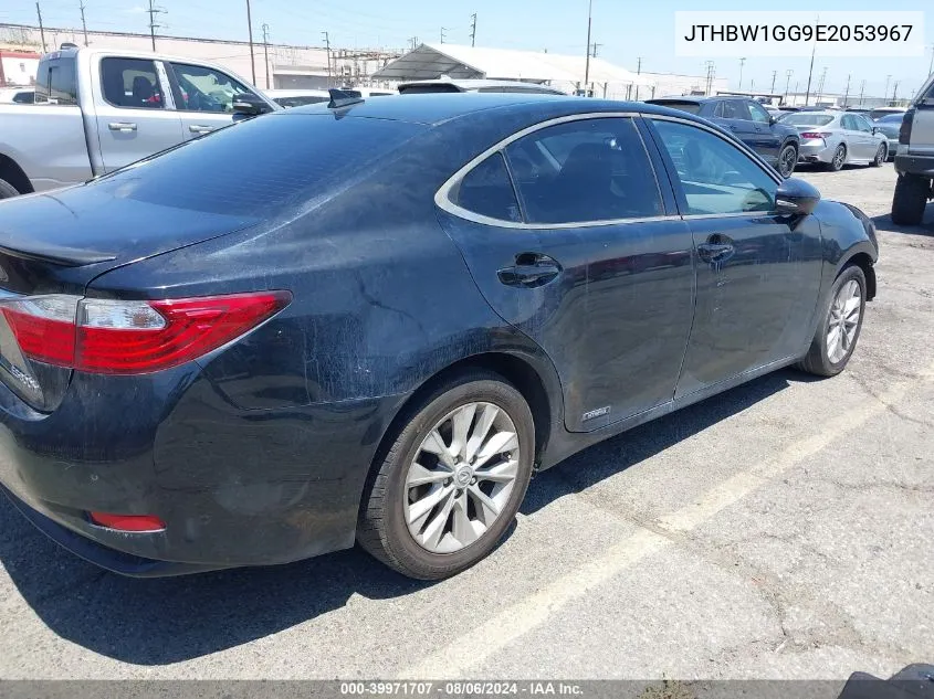 2014 Lexus Es 300H VIN: JTHBW1GG9E2053967 Lot: 39971707