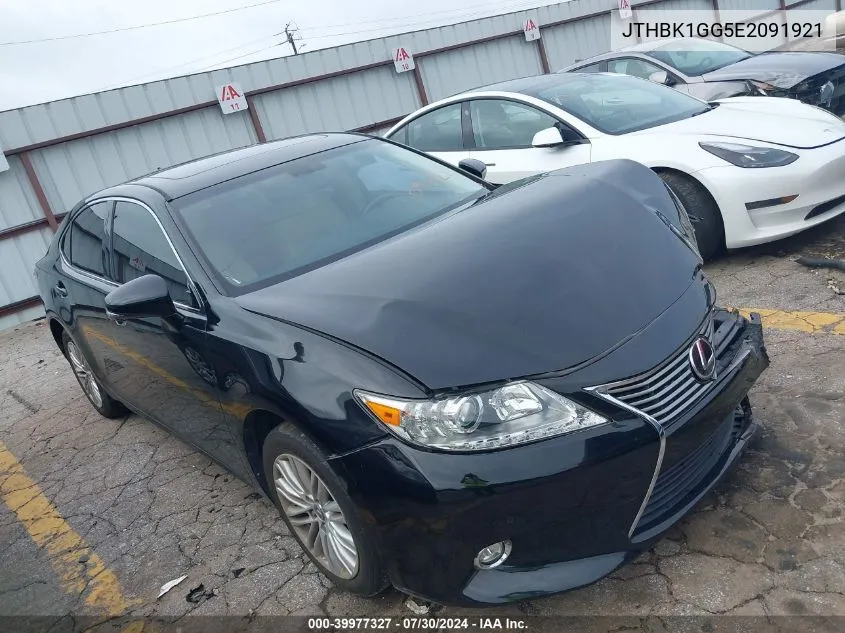 2014 Lexus Es 350 VIN: JTHBK1GG5E2091921 Lot: 39977327