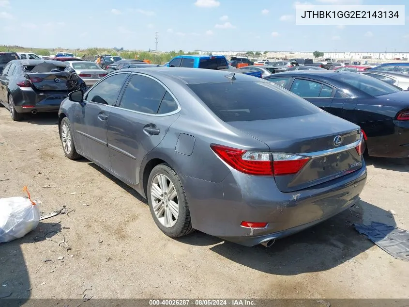 2014 Lexus Es 350 VIN: JTHBK1GG2E2143134 Lot: 40026287