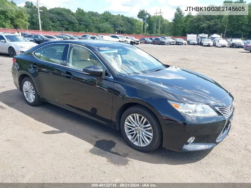 2014 Lexus Es 350 VIN: JTHBK1GG3E2145605 Lot: 40132735