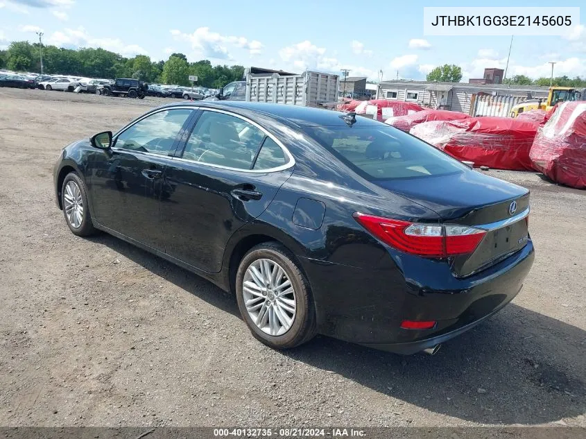 2014 Lexus Es 350 VIN: JTHBK1GG3E2145605 Lot: 40132735