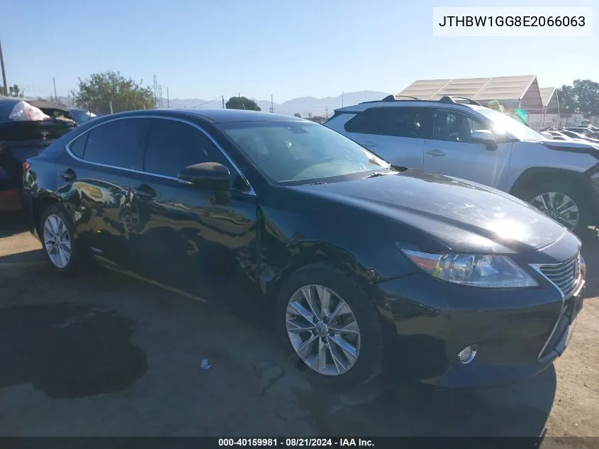 JTHBW1GG8E2066063 2014 Lexus Es 300H