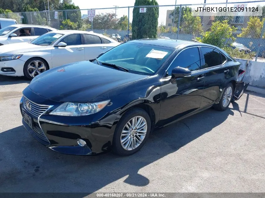 JTHBK1GG1E2091124 2014 Lexus Es 350