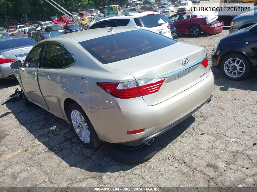 2014 Lexus Es 350 VIN: JTHBK1GG1E2088028 Lot: 40168784