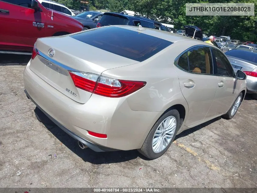 2014 Lexus Es 350 VIN: JTHBK1GG1E2088028 Lot: 40168784