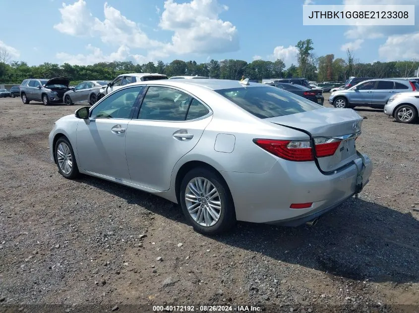 JTHBK1GG8E2123308 2014 Lexus Es 350