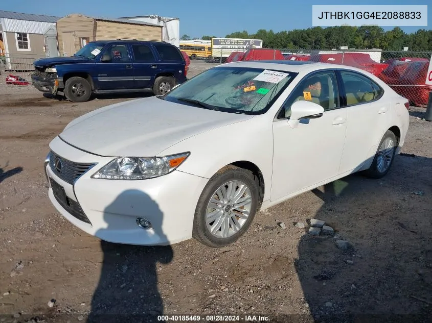 JTHBK1GG4E2088833 2014 Lexus Es 350