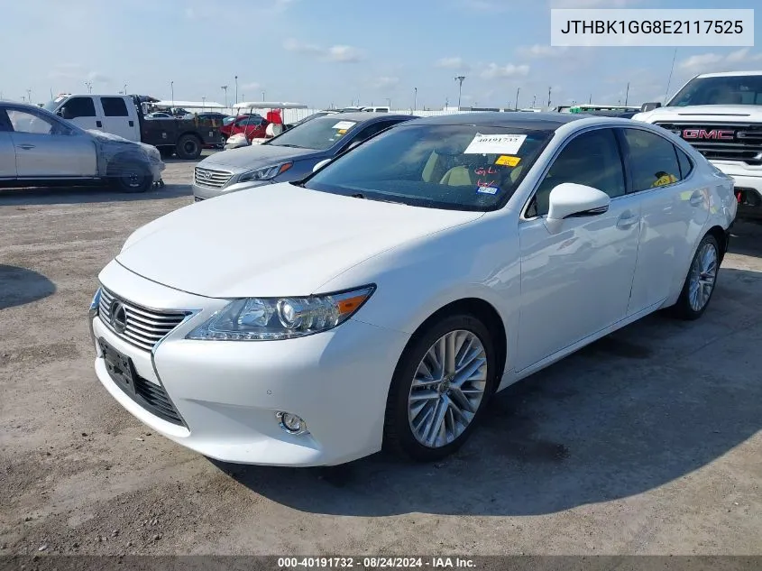 JTHBK1GG8E2117525 2014 Lexus Es 350