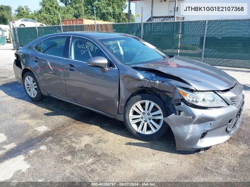 2014 Lexus Es 350 VIN: JTHBK1GG1E2107368 Lot: 40200767