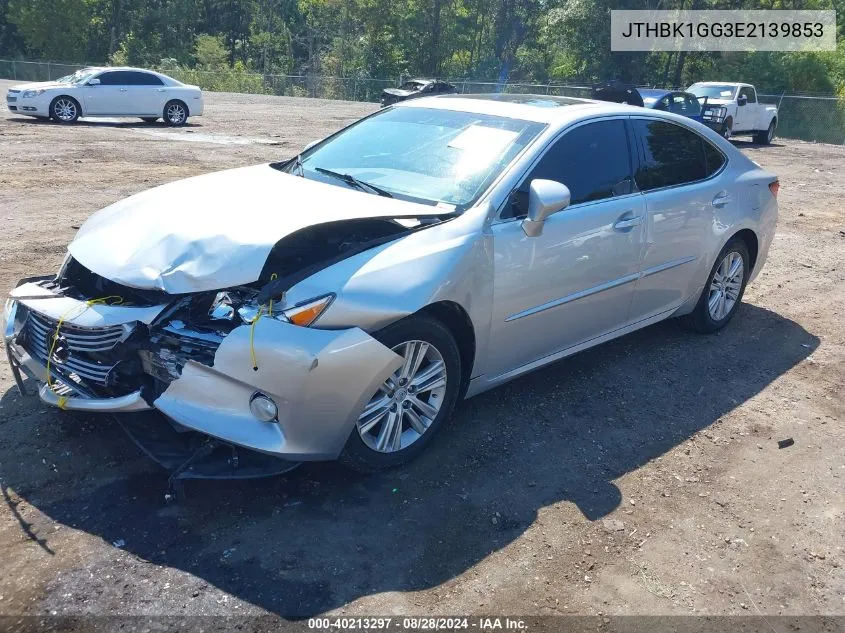 2014 Lexus Es 350 VIN: JTHBK1GG3E2139853 Lot: 40213297