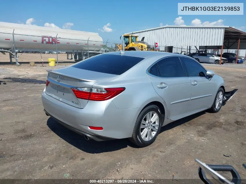 2014 Lexus Es 350 VIN: JTHBK1GG3E2139853 Lot: 40213297