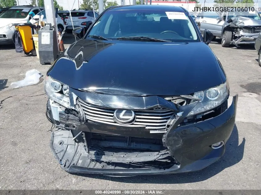 2014 Lexus Es 350 VIN: JTHBK1GG8E2106010 Lot: 40240998