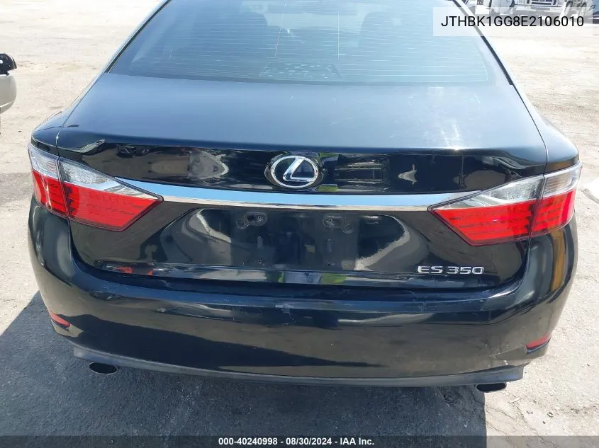 JTHBK1GG8E2106010 2014 Lexus Es 350