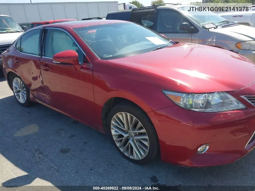 2014 Lexus Es 350 VIN: JTHBK1GG9E2141378 Lot: 40269922