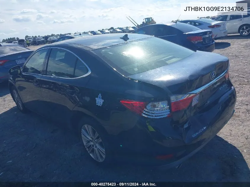 2014 Lexus Es 350 VIN: JTHBK1GG9E2134706 Lot: 40275423