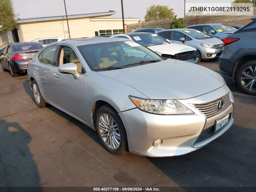 2014 Lexus Es 350 VIN: JTHBK1GG8E2113295 Lot: 40277109